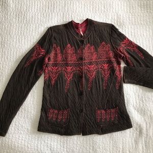 Free People cardigan sweater.